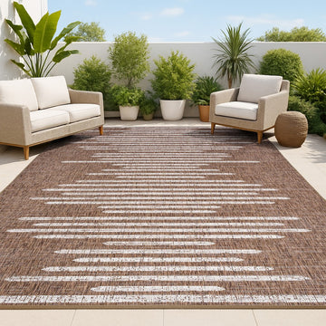 Zolak Berber Stripe Geometric Area Rug